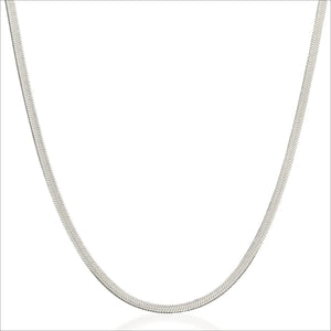 Clover Necklace Silver 2mm